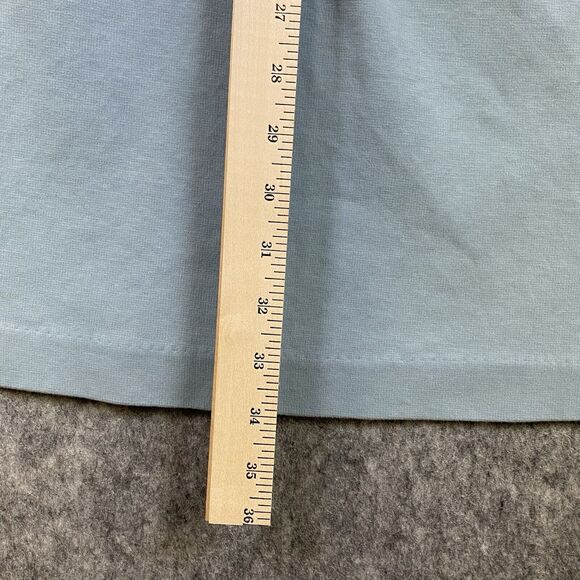 Everlane Dress Womens Large Light Blue The 90s Mini Short Sleeveless Cotton - Picture 10 of 13